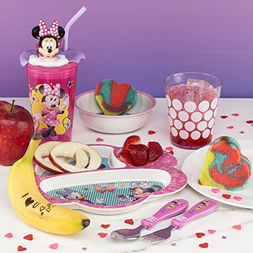 Zak Designs Minnie Easy Grip Fork & Spoon Set Zak Designs Minnie Easy Grip Fork & Spoon Set